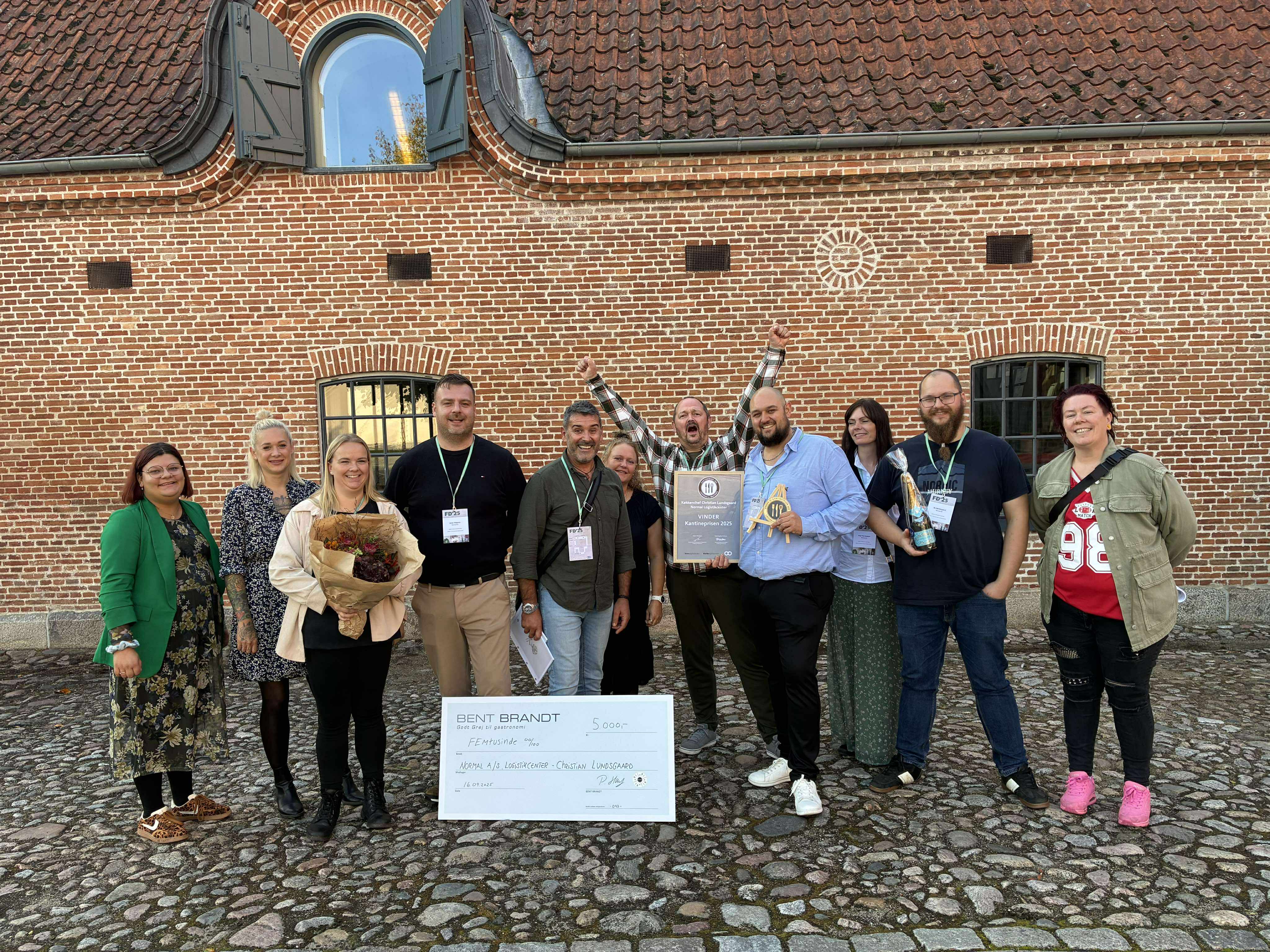 NORMAL - Vinder af kantineprisen 2025 - Gruppebillede