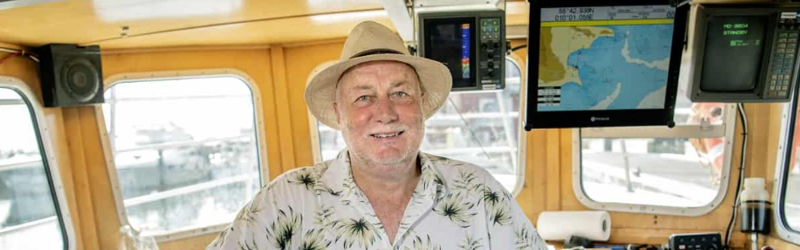 Skipper på GAIA Carsten Clausen