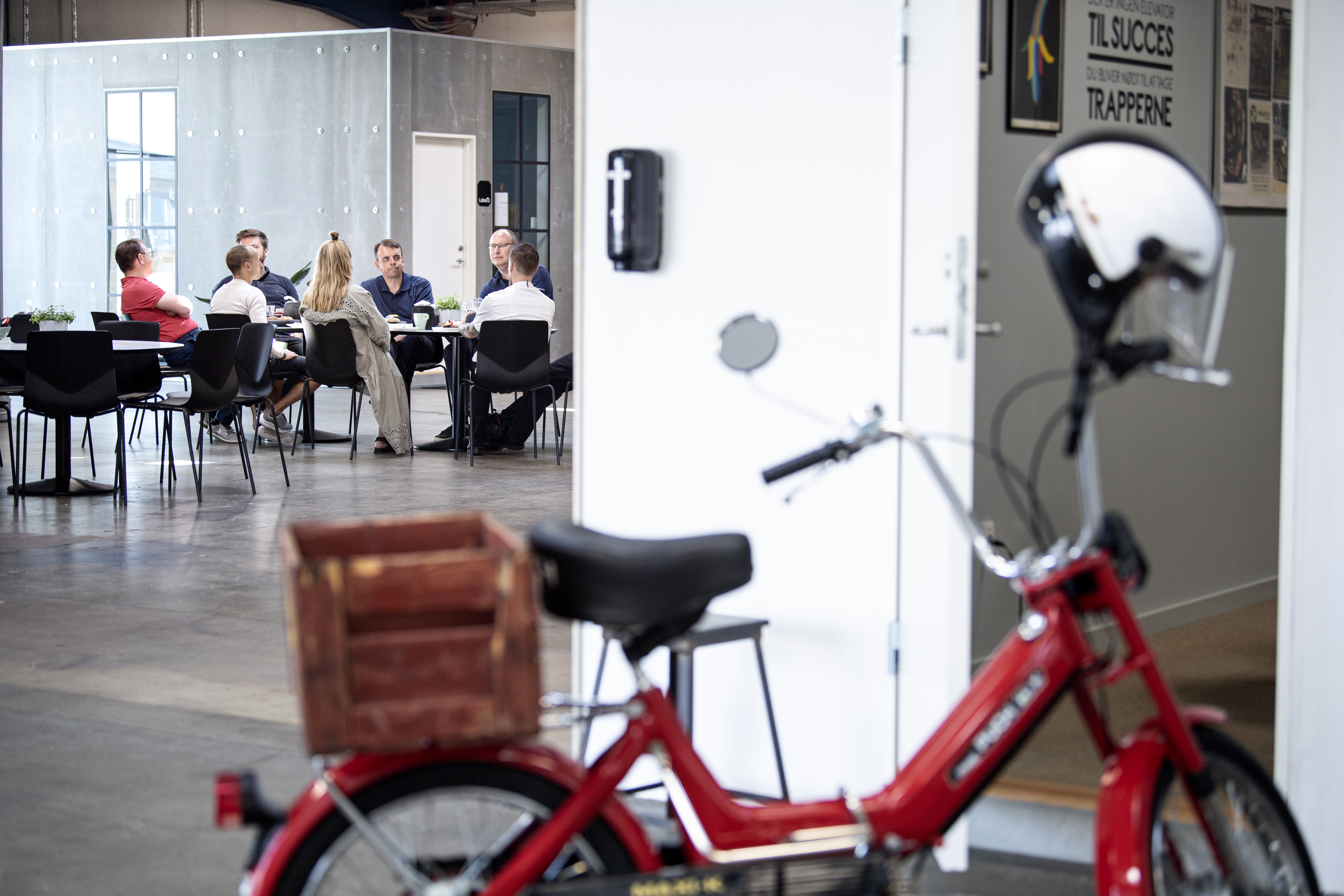 Iværksættere i møde i Rugekassen